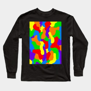 Rainbow camouflage Long Sleeve T-Shirt